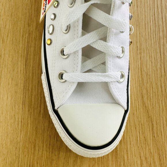 ⭐Chuck Taylor All Star Y2K Gemstones Luxe 5.5 Men's Shoes White Sneakers A10290C - Picture 9 of 10